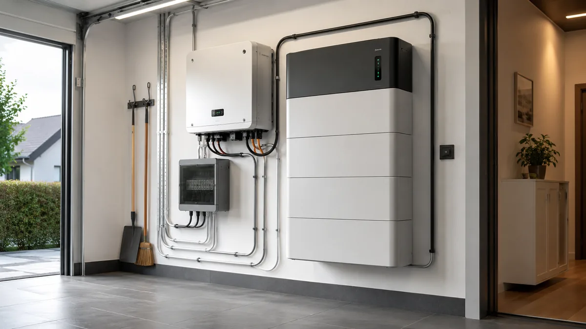 Batteriespeicher für eine Photovoltaikanlage